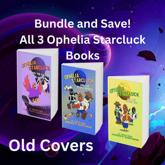 Ophelia Starcluck Book Bundle--OLD COVERS